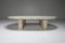 Travertine Oval Coffee Table, 1970s 5