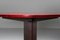 Table en Parchemin Rouge et Acajou par Aldo Tura, 1960s 8