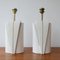 Ceramic Double Bulb Table Lamps, 1980s, Set of 2 1