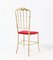 Mid-Century Italian Brass Modern Chair by Chiavari, 1960s, Image 10