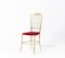 Mid-Century Italian Brass Modern Chair by Chiavari, 1960s 3