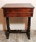 Victorian English Mahogany Feather Dressing Table with Mirror and Drawers 2