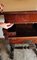 Victorian English Mahogany Feather Dressing Table with Mirror and Drawers 14