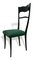 Italian Wooden Dining Chairs, 1960s, Set of 4, Image 4