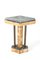 French Art Deco Multicolored Marble Side Table, 1930s 5