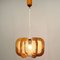Wooden Ceiling Lamp, 1960s 2
