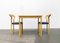 German Lotus Stacking Chairs and Table by Hartmut Lohmeyer for Kusch+Co, Set of 3 1