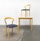 Chaises Empilables et Table Lotus par Hartmut Lohmeyer pour Kusch + Co, Allemagne, Set de 3 2