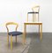 German Lotus Stacking Chairs and Table by Hartmut Lohmeyer for Kusch+Co, Set of 3 2