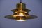 Danish Hanging Lamp in Solid Brass, 1960s, Image 7