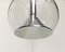 German Space Age Glass Globe Pendant Lamp from Erco 3