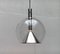 German Space Age Glass Globe Pendant Lamp from Erco 15