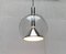 German Space Age Glass Globe Pendant Lamp from Erco 14