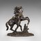 Antique French Marly Horses in Bronze after Coustou, Set of 2, Image 4