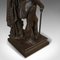 Antique Victorian Figure Sir Walter Scott in Bronze, 1880 11