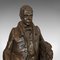 Antique Victorian Figure Sir Walter Scott in Bronze, 1880, Image 8