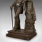 Antique Victorian Figure Sir Walter Scott in Bronze, 1880 12