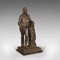 Antique Victorian Figure Sir Walter Scott in Bronze, 1880 2