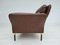 Danish Brown Leather Sofa, 1970s, Image 11