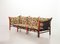 IIona 3-Seater Sofa in Autumn Dessin Fabric & Wood by Arne Norell for Arne Norell AB, 1960s 4