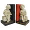 Girl and Boy Bookends, 1920s, Set of 2 1