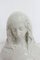 Busto de la Virgen María francés de porcelana, finales del siglo XIX, Imagen 7