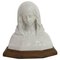 Busto de la Virgen María francés de porcelana, finales del siglo XIX, Imagen 1