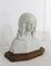 French Porcelain Bust of the Virgin Mary, Late 19th Century 2