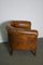Vintage Dutch Cognac Leather Club Chair, Image 8