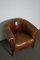 Vintage Dutch Cognac Leather Club Chair 15