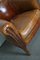 Vintage Dutch Cognac Leather Club Chair, Image 10