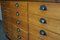 Vintage French Beech Apothecary Cabinet, 1950s, Image 12
