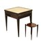 Table with Drawers and Stool, 1950s, Set of 2, Image 1