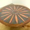 Round Teak Coffee Table by Ico & Louisa Parisi 6