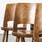 French Bentwood Mondor Dining Chairs from Baumann, 1960s, Set of 6 2