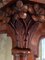 Antique Victorian Burr Walnut Carved Display Cabinet 11