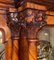 Antique Victorian Burr Walnut Carved Display Cabinet 10