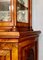 Antique Victorian Burr Walnut Carved Display Cabinet, Image 14