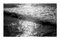 Impresión marino en blanco y negro de Giclée, Pacific Sunset Waves, edición limitada 2020, Imagen 1