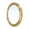 Narciso Mirror with Brass Frame by Sergio Mazza for Artemide, 1960s 4
