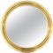Narciso Mirror with Brass Frame by Sergio Mazza for Artemide, 1960s 1