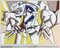 Litografia Roy Roy Lichtenstein, The Horseman, Leo Castelli, Offset; 1975, Immagine 1