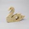 Travertine Swan Sculpture by Enzo Mari for F.lli Mannelli, Italy, 1970s, Image 2