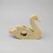 Travertine Swan Sculpture by Enzo Mari for F.lli Mannelli, Italy, 1970s 3