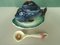 Ceramic Fish Serving Set, 1960s, Set of 9 4