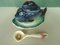 Juego de servicio de cerámica en forma de pez, años 60. Juego de 9, Imagen 4