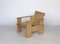 Crate Armlehnstuhl von Gerrit Rietveld für Gerard van de Groenekan, 1970er 1