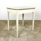 Small French Antique White Painted Table 1