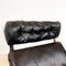 Vintage Leather Lounge Chair with Ottoman by Rienhold Adolf for Cor 7