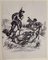 Carlo Ademollo, Sharpshooters, Litografía original, década de 1880, Imagen 1